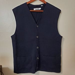 Ben Sherman  navy blue vest size large